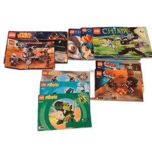 Lego Instruction Manuals Lot of 10 Instruction Book Mixels Movie Chima Star War
